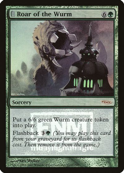 Roar of the Wurm card art