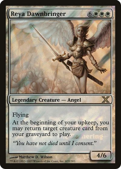 Reya Dawnbringer card art