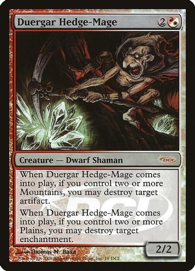Duergar Hedge-Mage card art