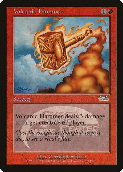 Volcanic Hammer (Junior Super Series) card art