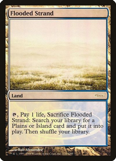 Flooded Strand card art