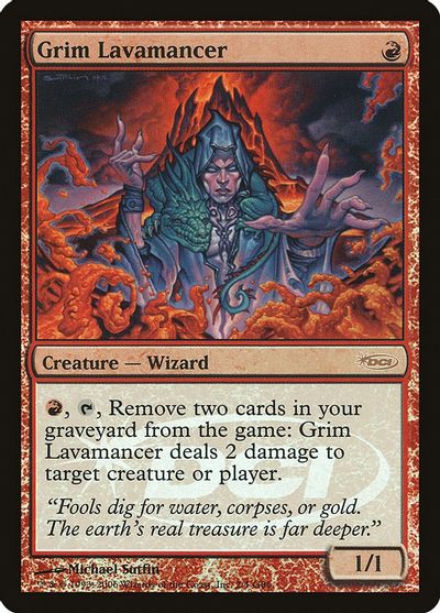 Grim Lavamancer card art