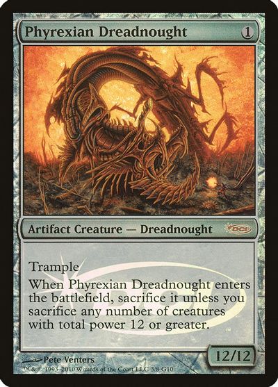 Phyrexian Dreadnought card art