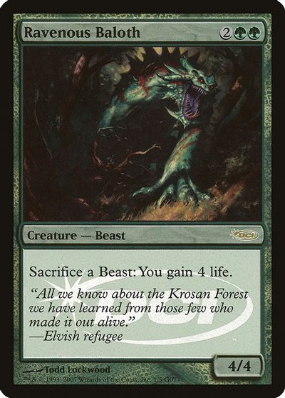 Ravenous Baloth card art