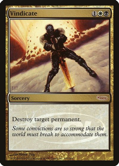 Vindicate (2007) card art