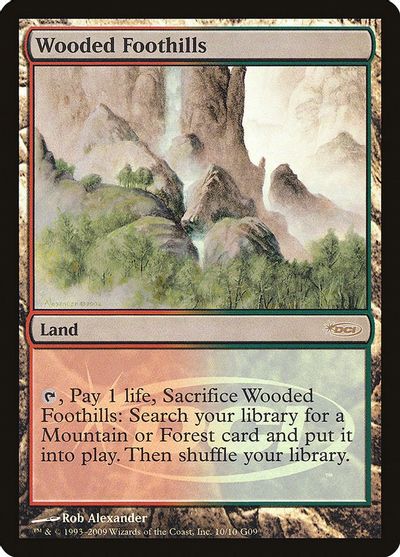 Wooded Foothills card art