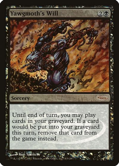 Yawgmoth's Will card art