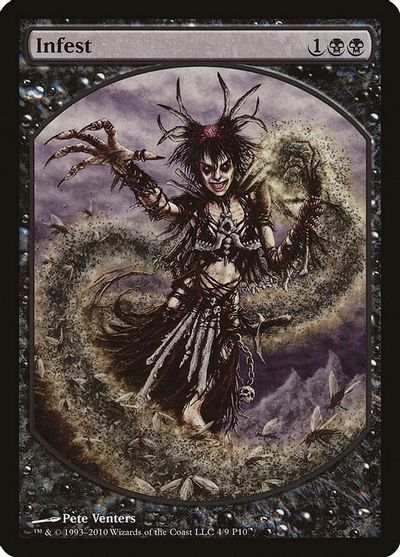 Infest card art