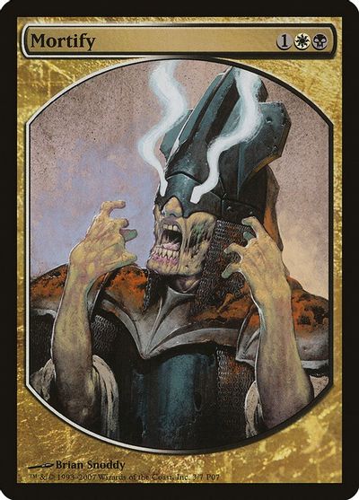 Mortify card art