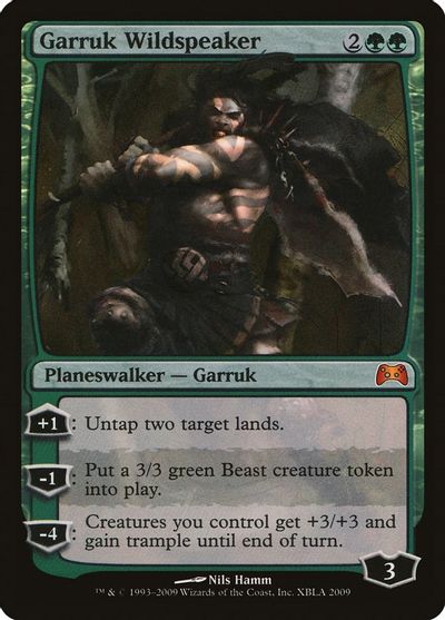 Garruk Wildspeaker card art
