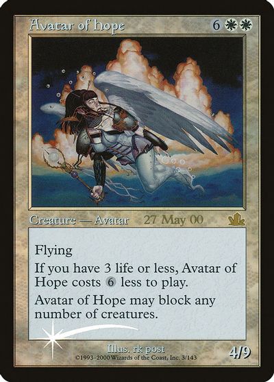Avatar of Hope card art