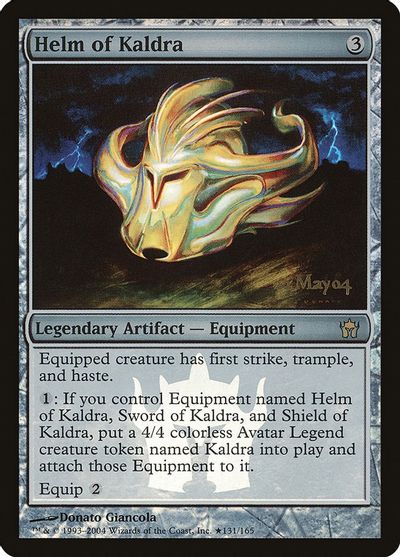 Helm of Kaldra card art