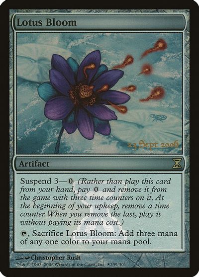 Lotus Bloom card art