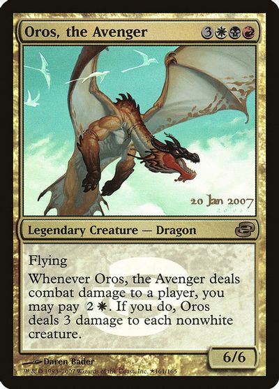 Oros, the Avenger card art