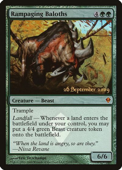 Rampaging Baloths card art