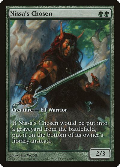 Nissa's Chosen card art