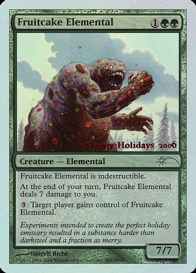 Fruitcake Elemental card art
