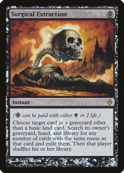 Surgical Extraction card art