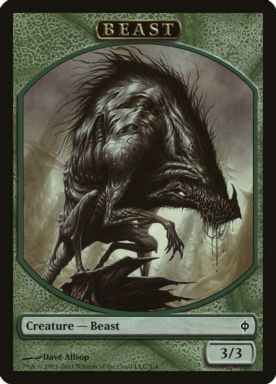 Beast Token card art