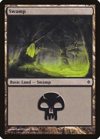 Swamp (171) card art