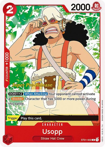 Usopp card art