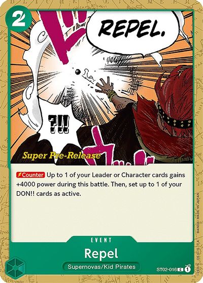 Repel card art