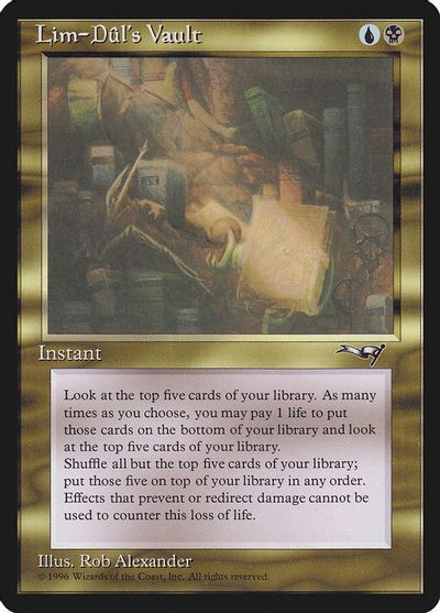 Lim-Dul's Vault card art