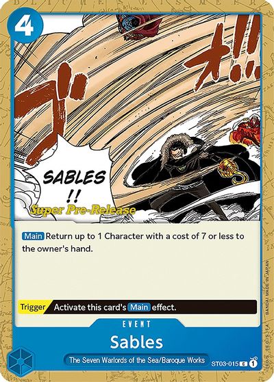 Sables card art