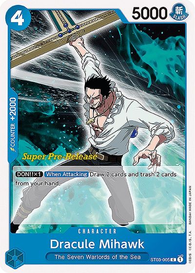 Dracule Mihawk card art