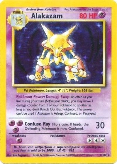 Alakazam card art
