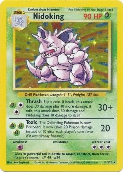 Nidoking card art