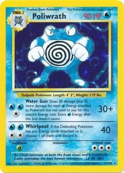 Poliwrath card art