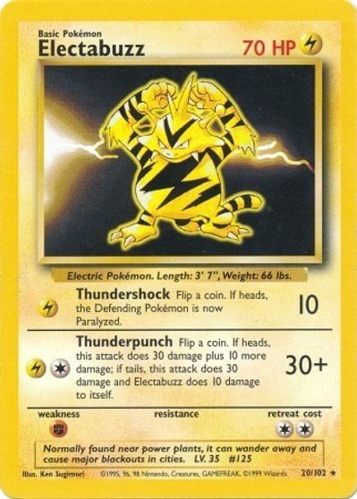 Electabuzz card art