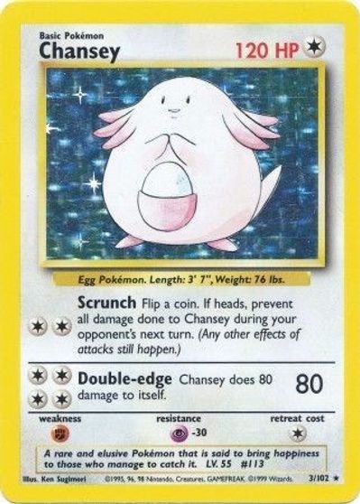 Chansey card art