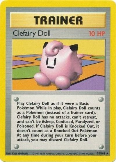 Clefairy Doll card art