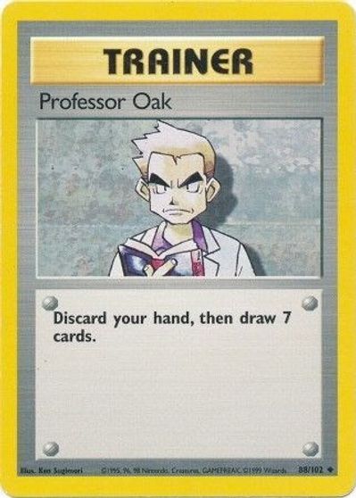 Professor Oak card art