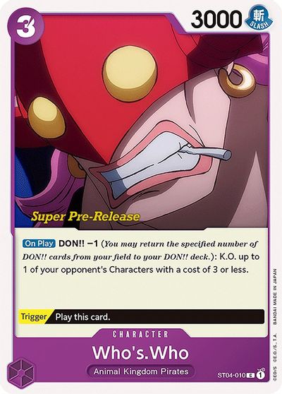 Who's.Who card art