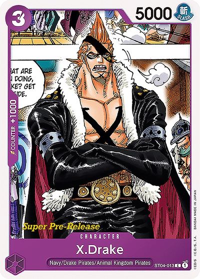 X.Drake card art
