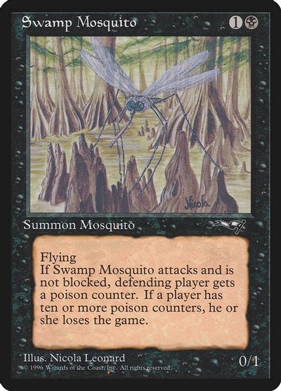 Swamp Mosquito (Brown Trees) card art