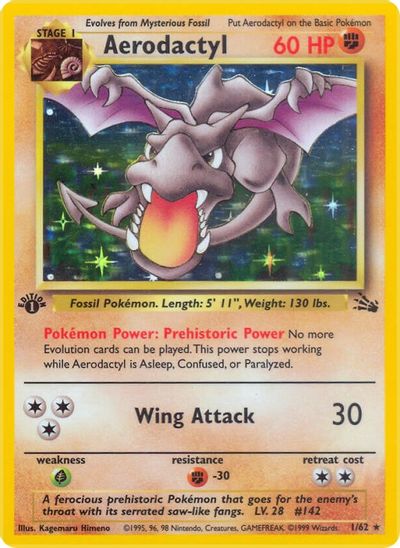 Aerodactyl (1) card art