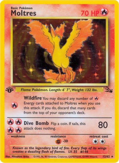 Moltres (12) card art