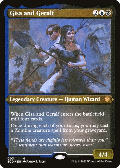 Gisa and Geralf (Foil Etched) card art