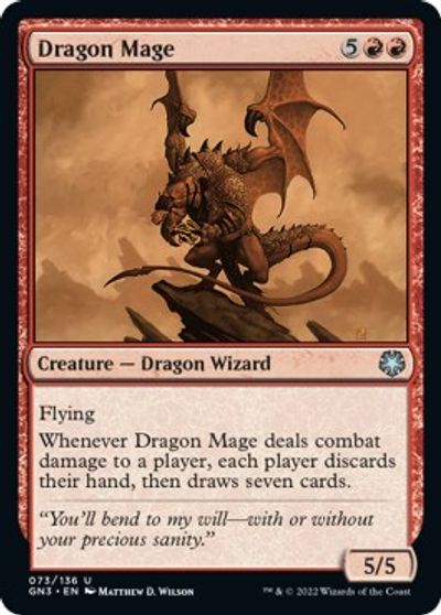 Dragon Mage card art