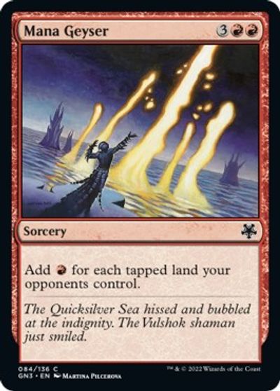 Mana Geyser card art