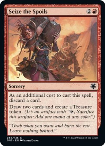 Seize the Spoils card art