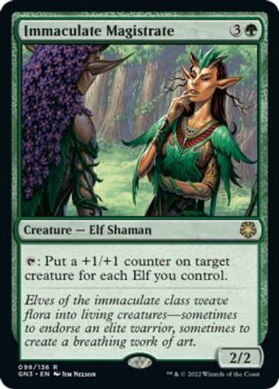 Immaculate Magistrate card art
