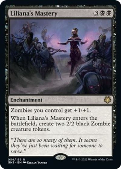 Liliana's Mastery card art