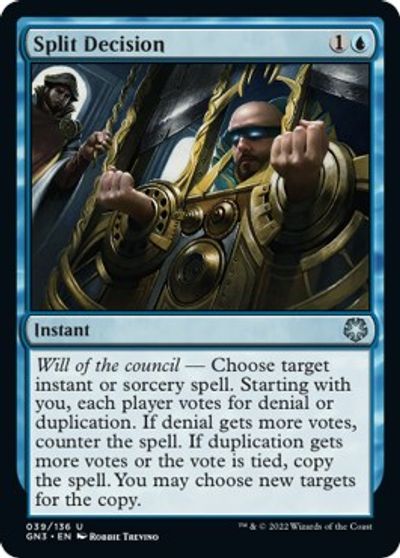 Split Decision card art