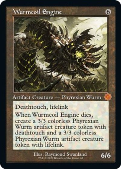 Wurmcoil Engine card art