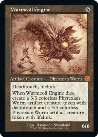 Wurmcoil Engine (Schematic) card art